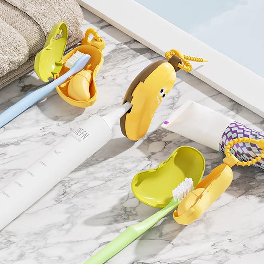 Banana - Toothbrush and Toothpaste Holder