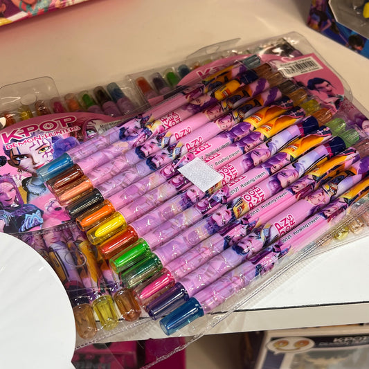 K-Pop Rolling Crayons Twistable