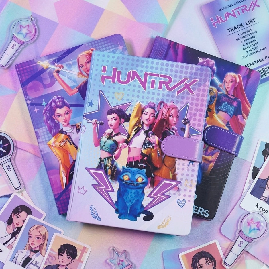 K-Pop - Huntrix Snap Lock Notebook