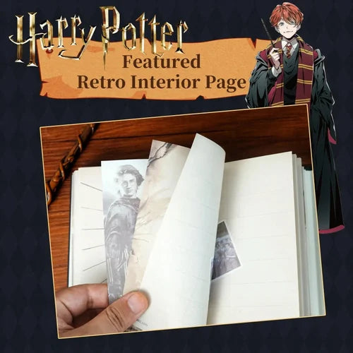 Harry Potter - Vintage Notebook