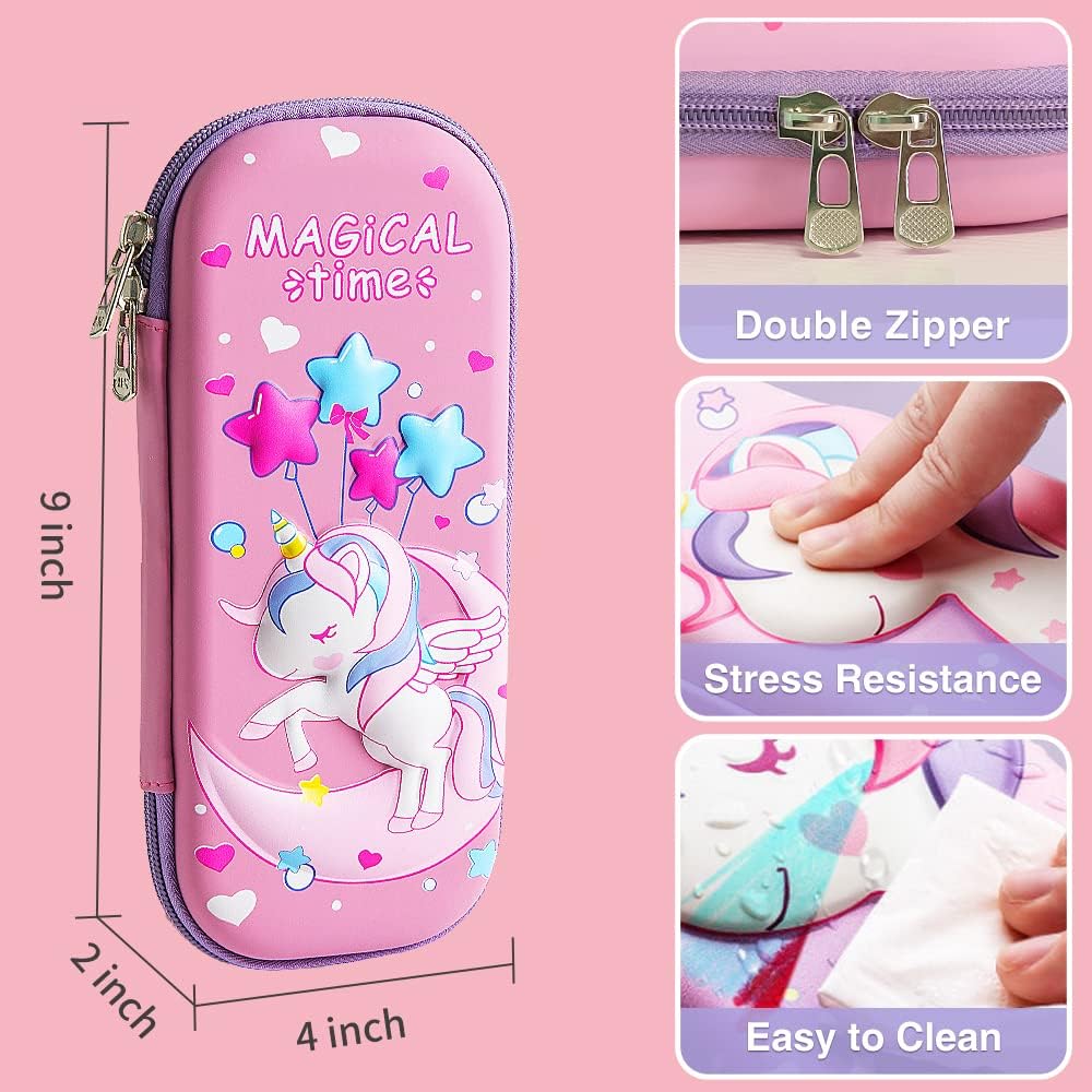 Kids 3D EVA Stationery Pouch