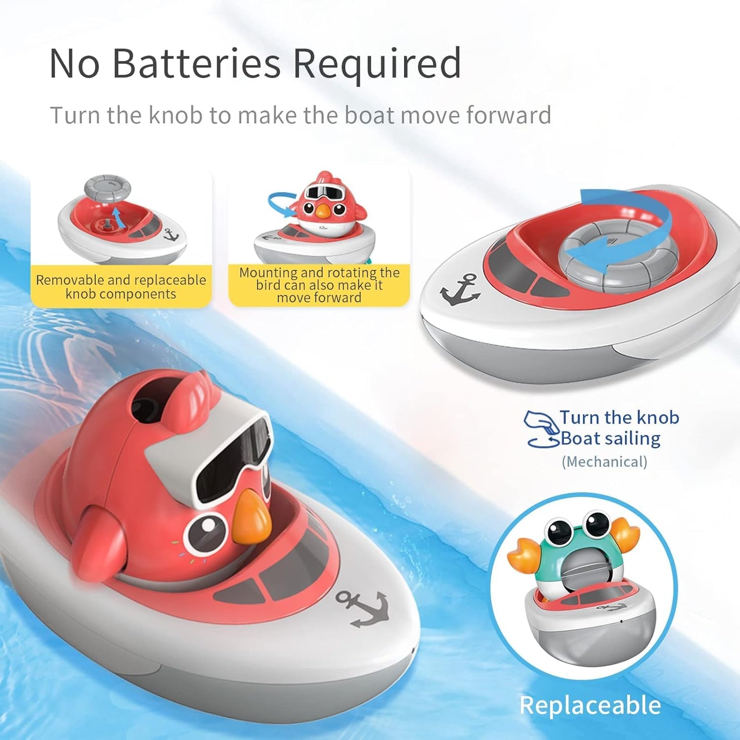 Baby Bath - 5 Charming Water Toys