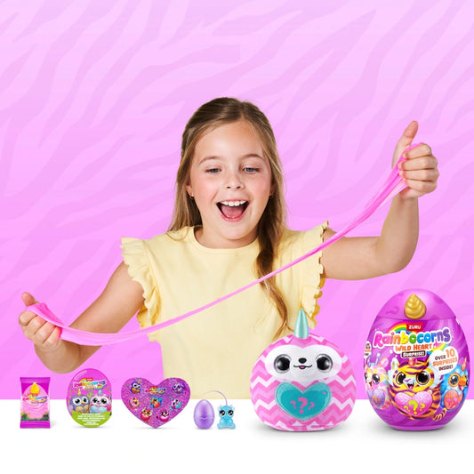 Zuru - Rainbocorns | Wild Heart Surprise Plush Egg Jungle