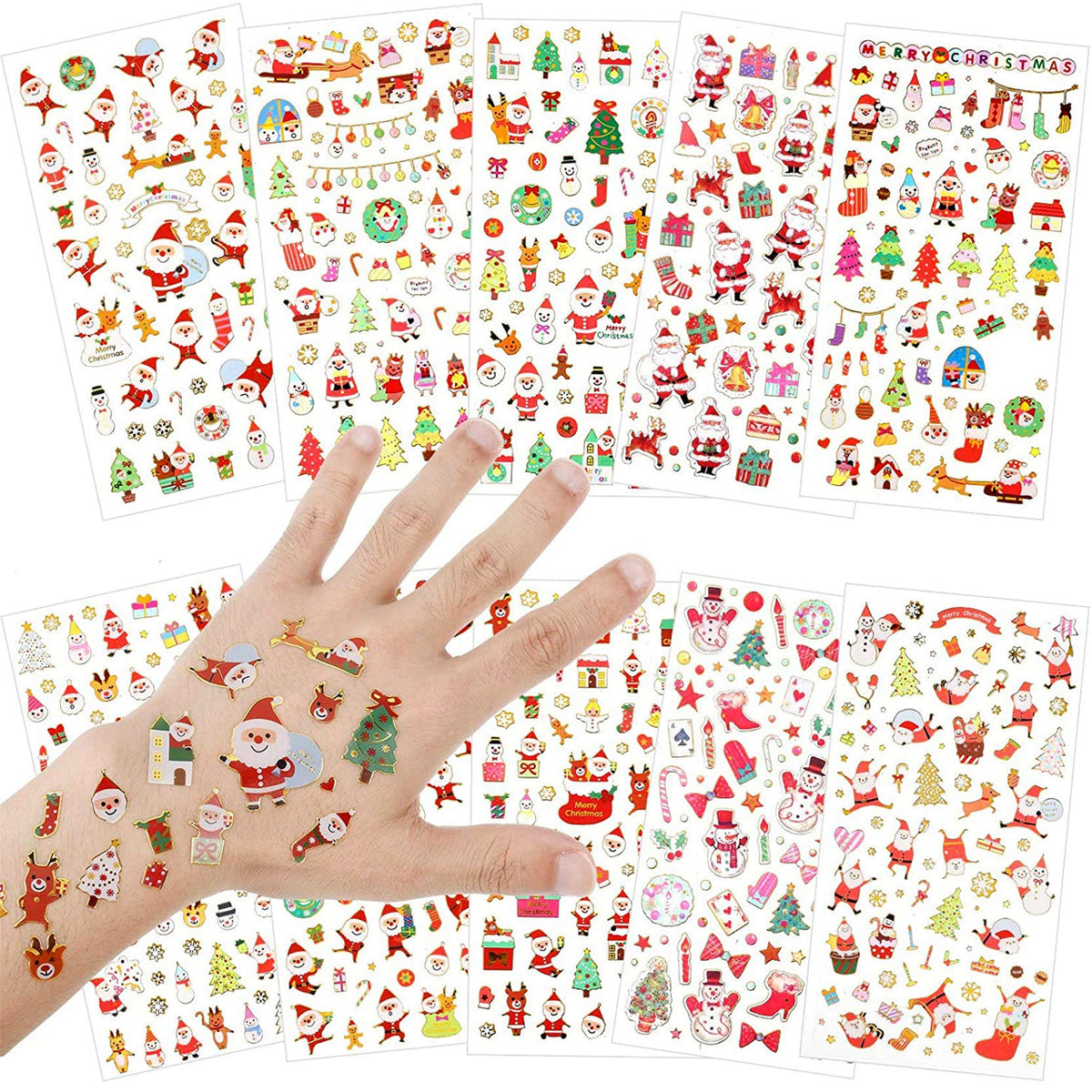 Christmas Cute Stickers - Festive Fun to Your Holidays