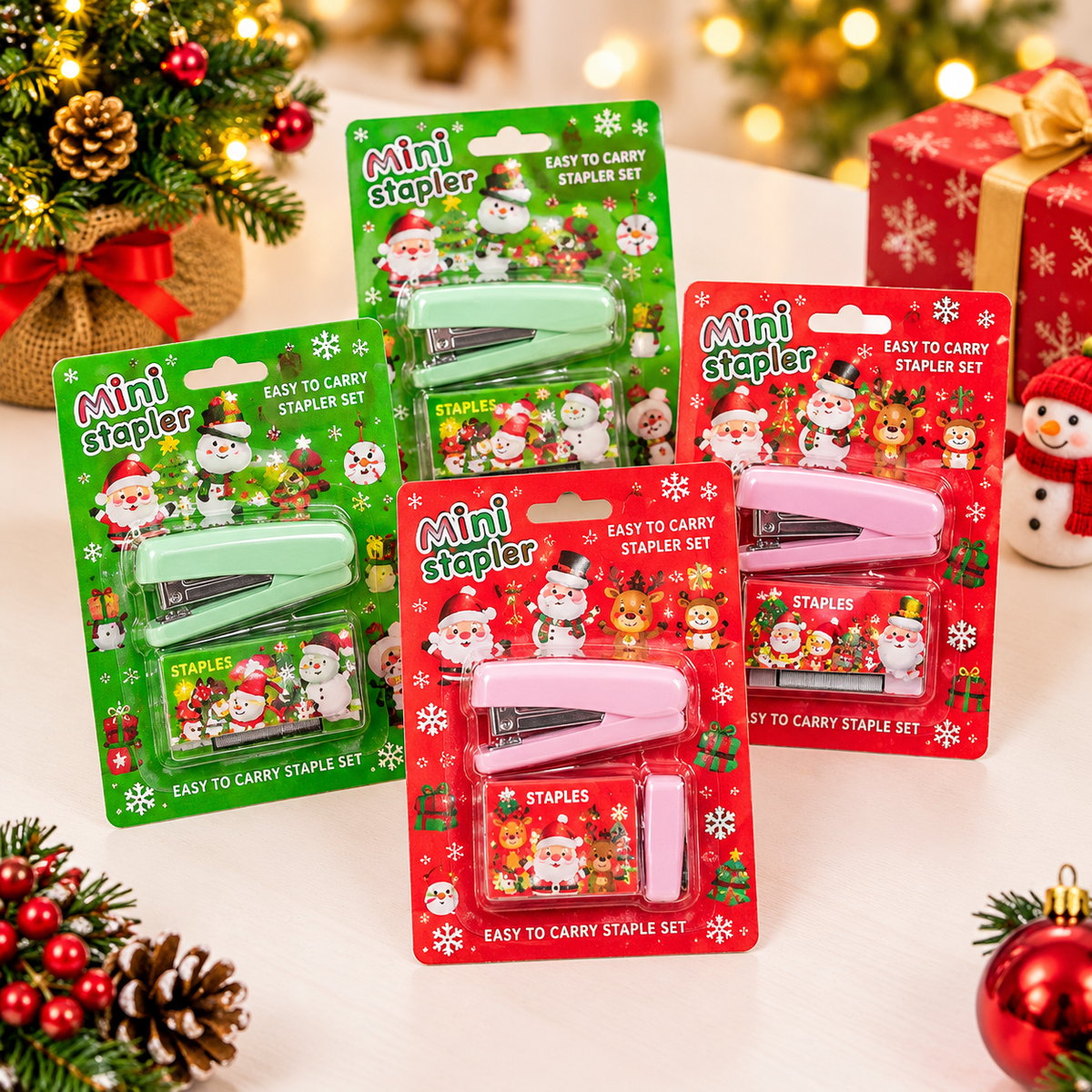 Christmas - Mini Stapler Set