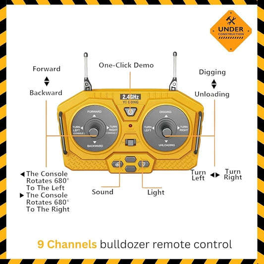 11 Channel RC Excavator Truck