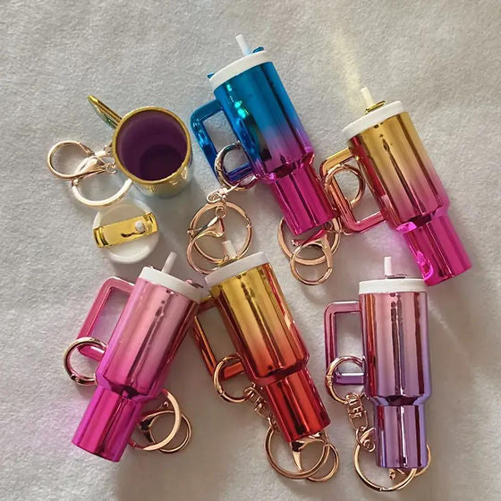 Mini Keychains - Designer Water Bottle
