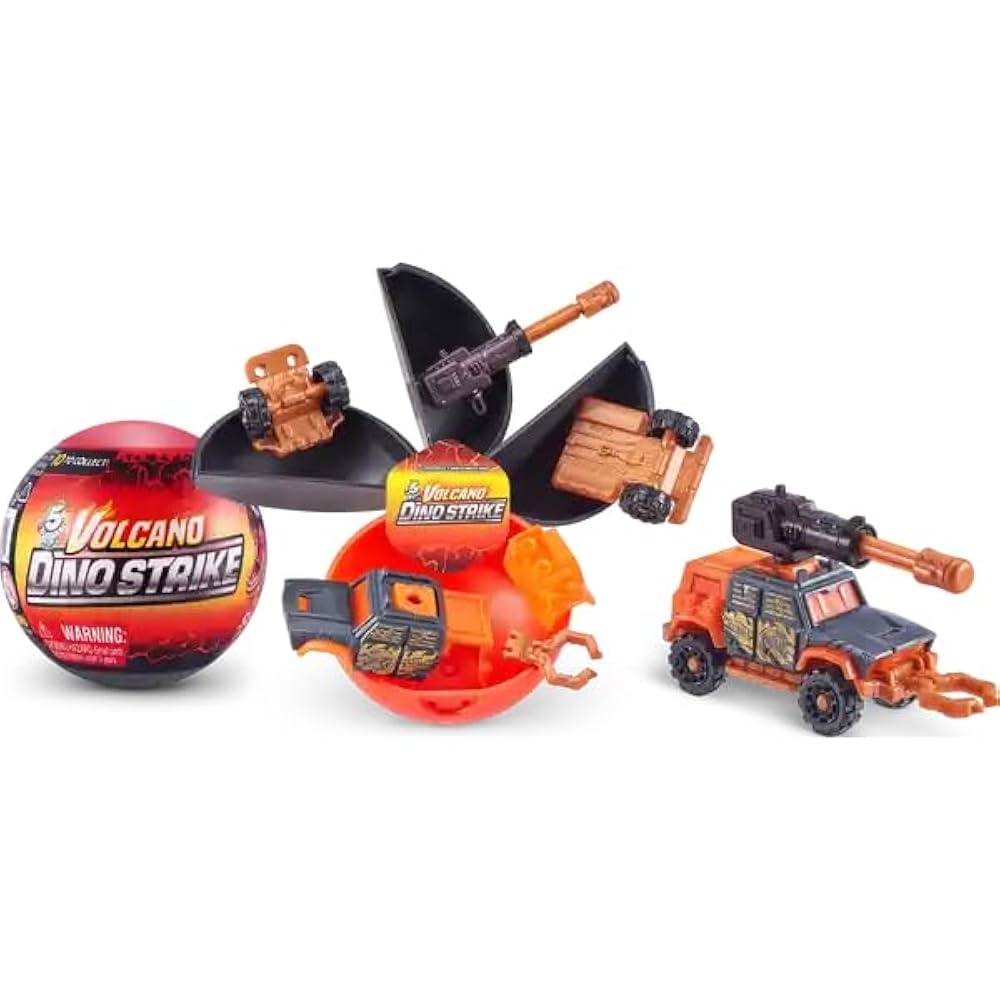 5 Surprise - Volcano Dino Strike