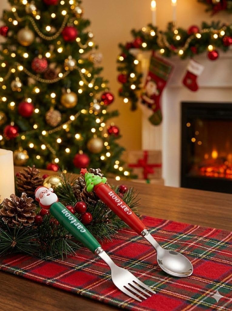 Christmas - Cutlery Set | Stainless Steel