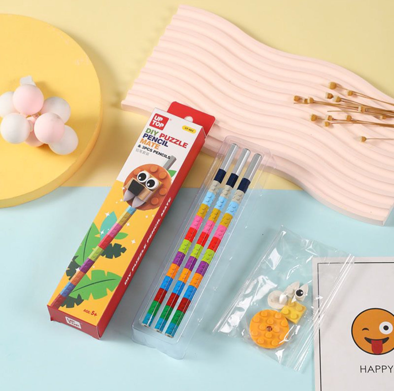 DIY Puzzle Pencil Mate