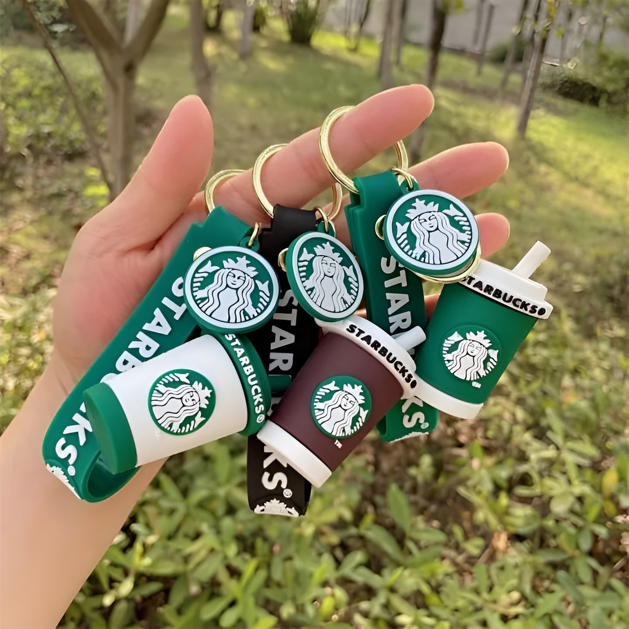 Starbucks Coffee Cup 3D Keychains