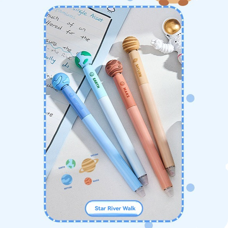 4Pcs Erasable Gel Ink Pen Rotatable | 0.5mm