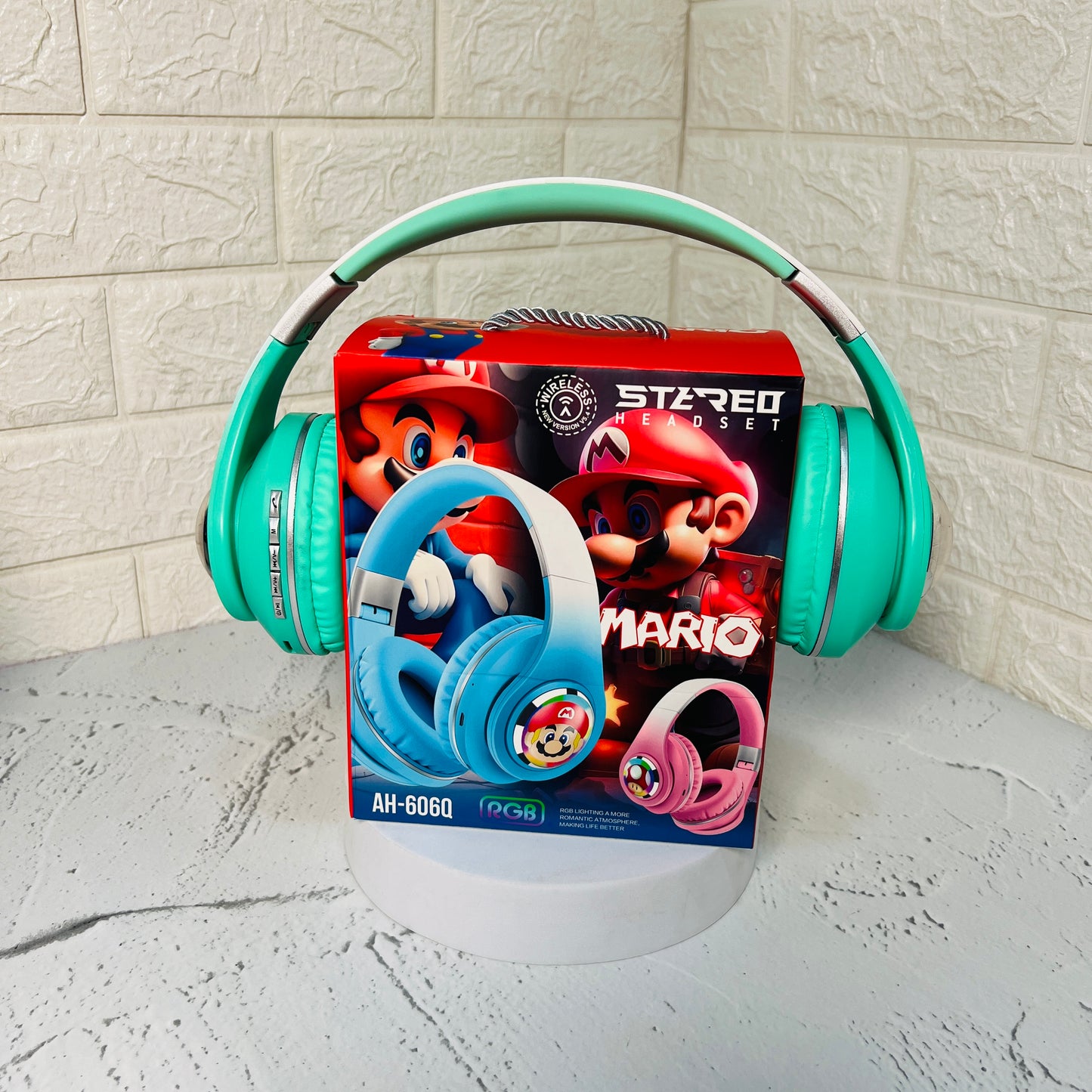 Stereo Headphones | Premium - Bluetooth - Lights