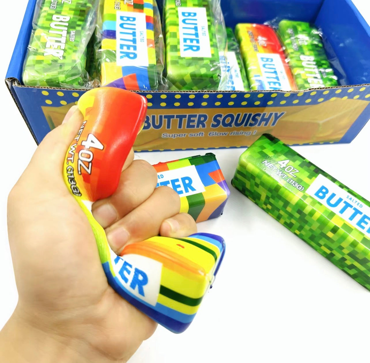 Minecraft Butter Squishy Toys - 1pcs