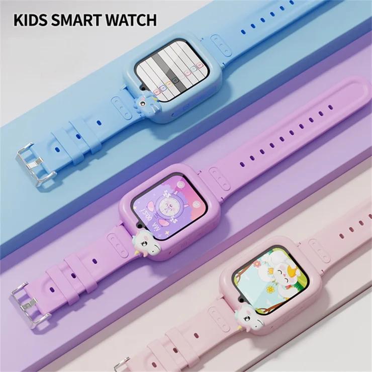 Koool - 1.83” Touch Screen Kids Smart Watch Built In 36 Games Video Recorder Music Player with Flashlight
