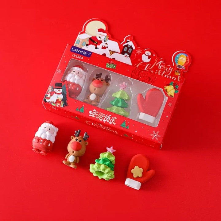 Christmas - Super Cute Erasers