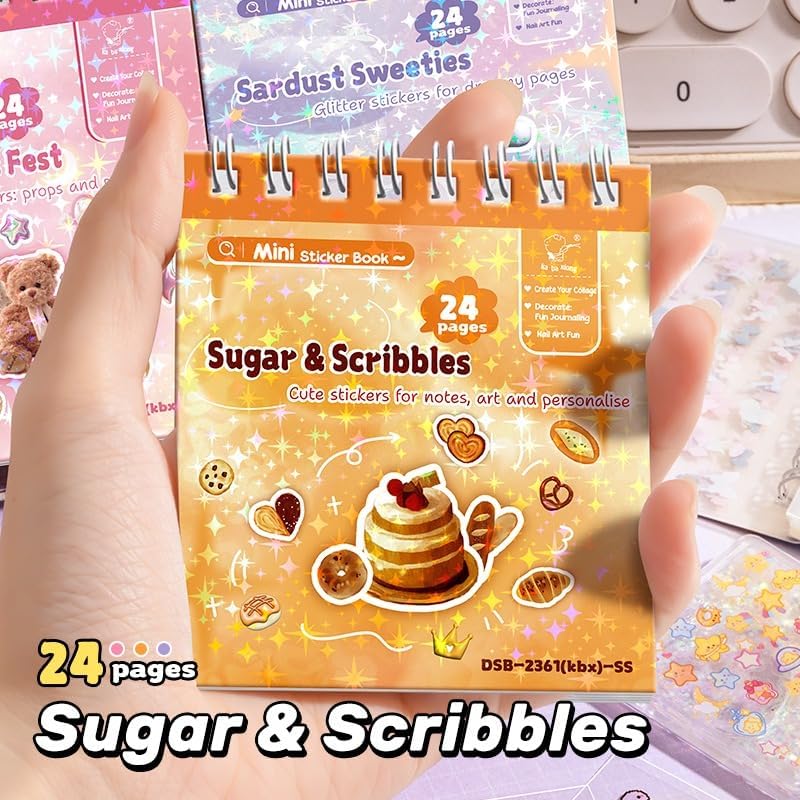 Mini Stickers Books - 72pages