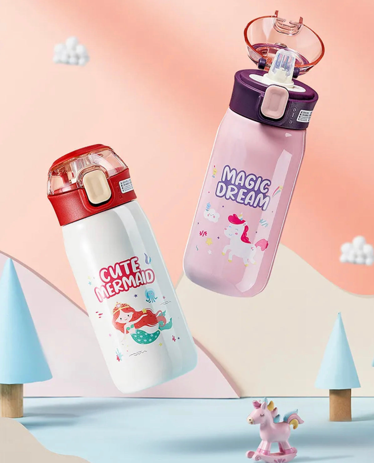 Amazing Insulated Steel Sippers with Pastel Colours