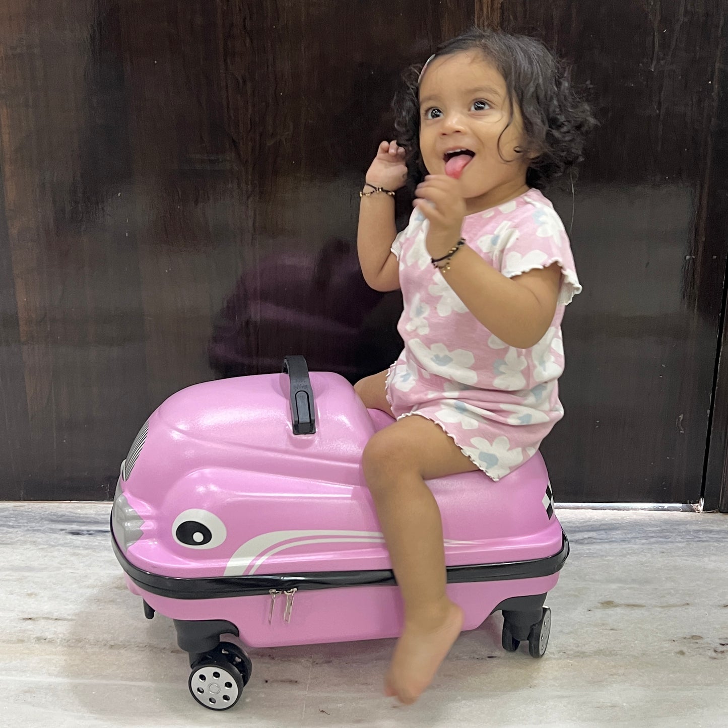 Ride On - Children's Trolley with Playful Car Designs