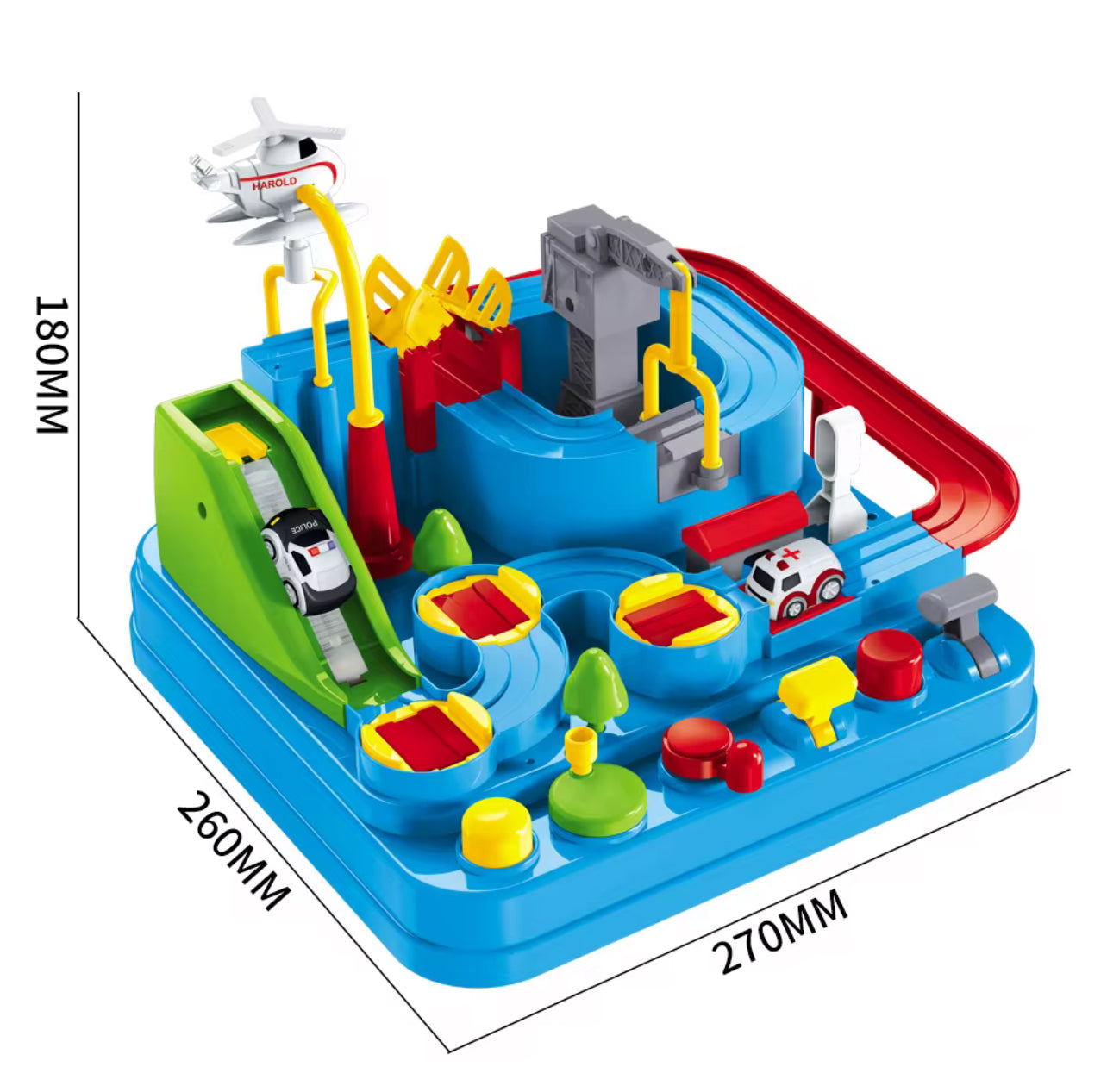 City Rescue Activity for Toddlers | Learning Puzzle