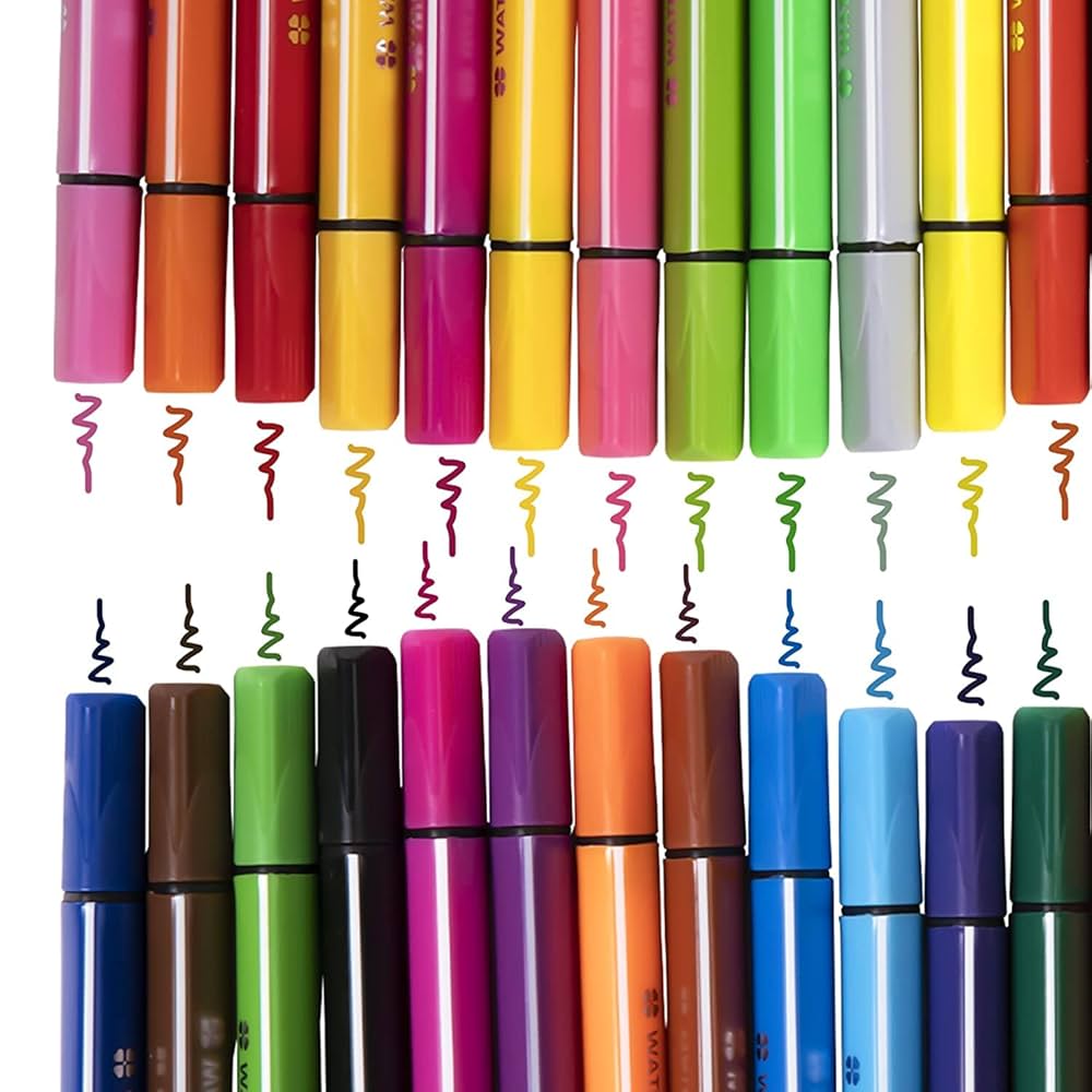 48pcs Washable Watercolour Pens