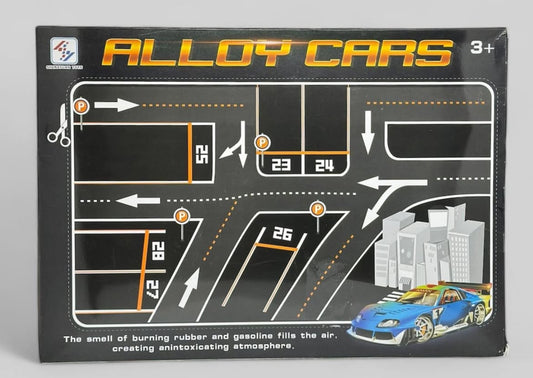 Alloy Cars - 24pcs with Parking