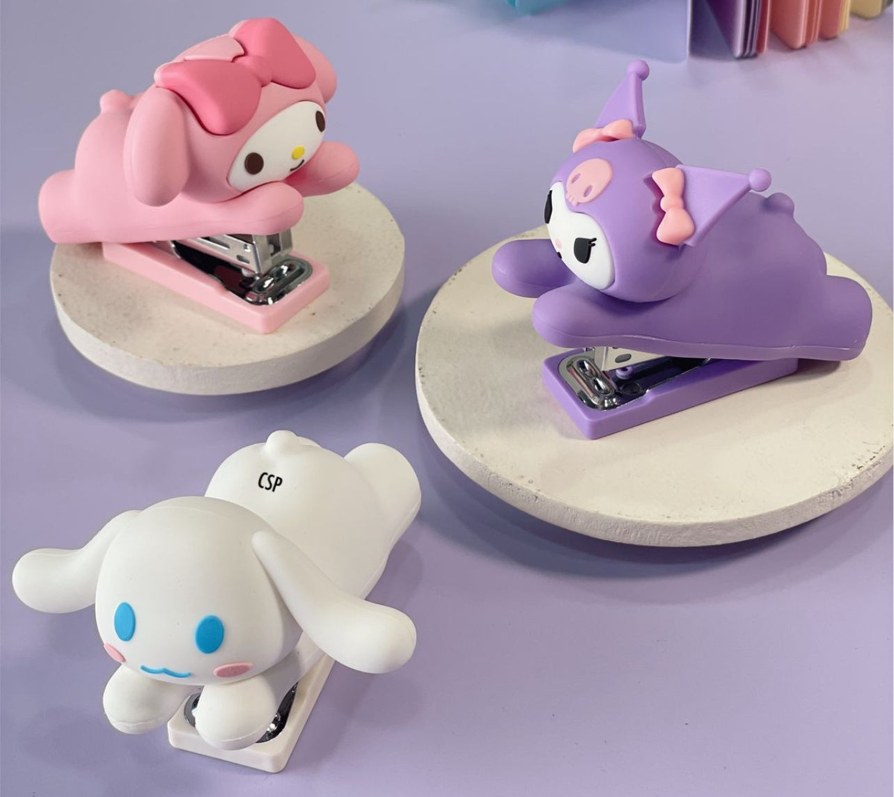 3D Jumbo Sanrio Staplers