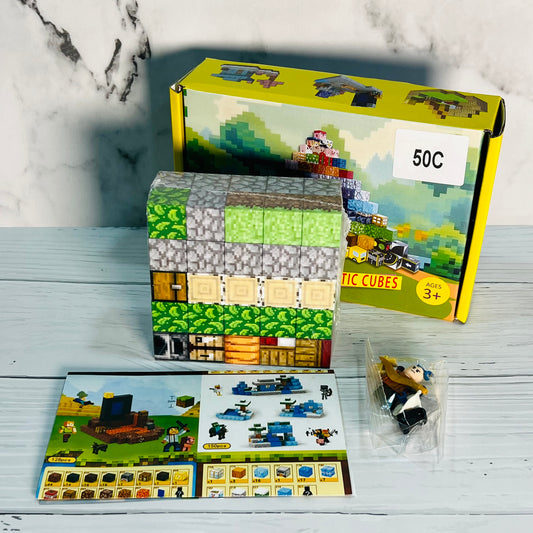 Minecraft Magnetic Cubes - 50 Blocks