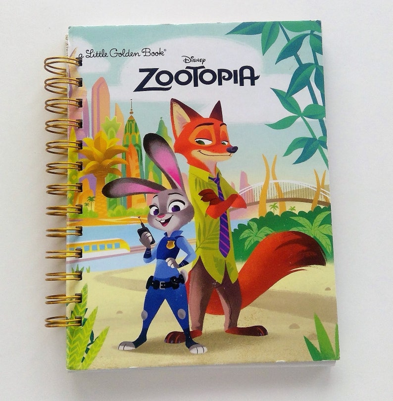 Zootopia - Mini Spiral Diary