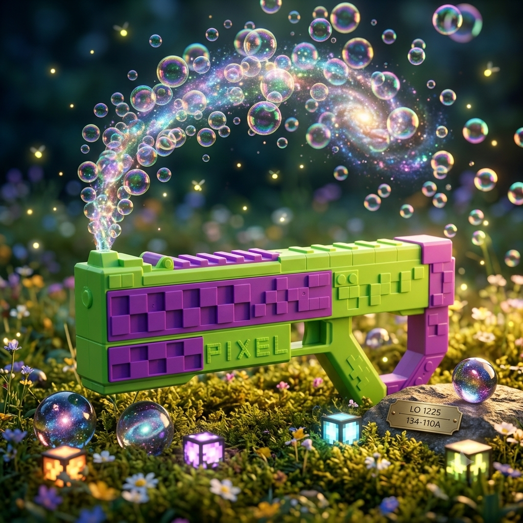 Minecraft Bubble Gun - Big Size