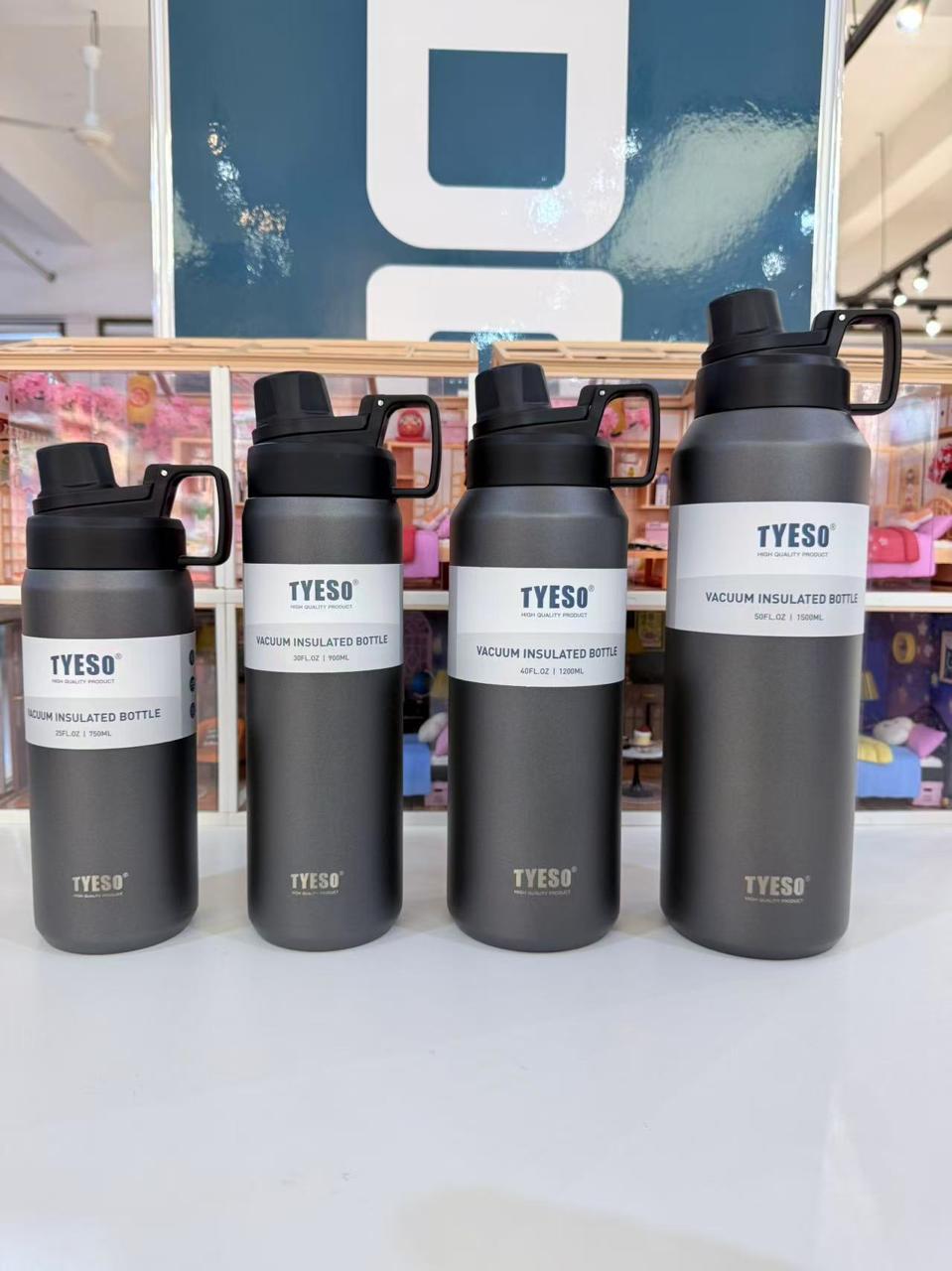 Tyeso 1500 - Vacuum Insulated Matte Bottle