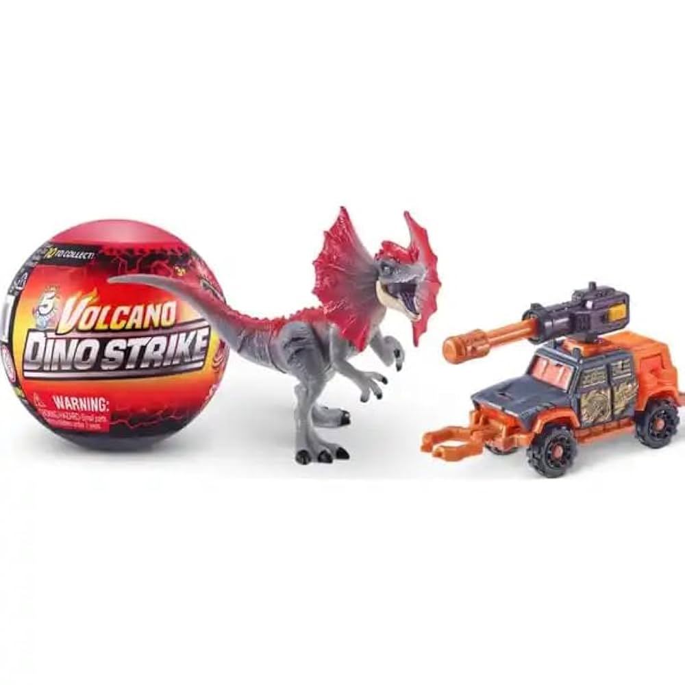 5 Surprise - Volcano Dino Strike