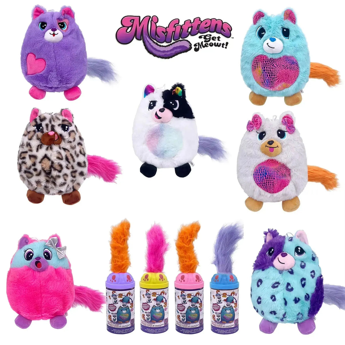 Miskitties - Get Meow | Cat Surprise Plush Toy