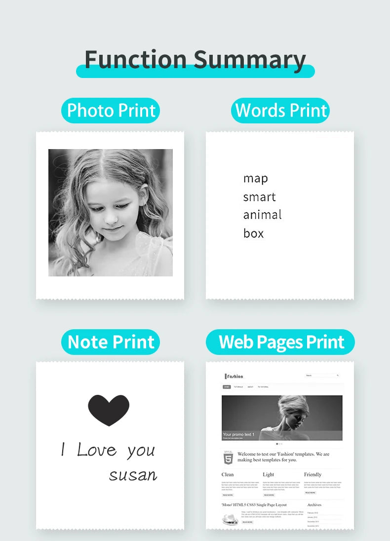 Instant Mini Printer - Fun, Learn and Make Memories 🖨️