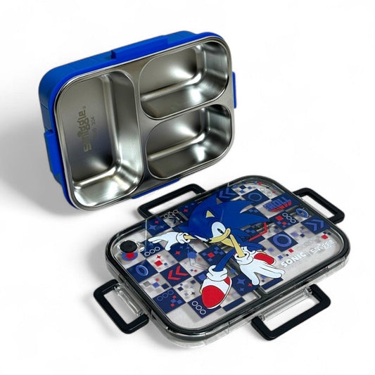 Smiggle - Trio Large Stainless Steel Lunchbox