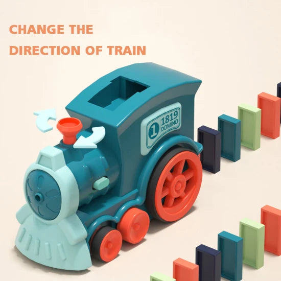 Dominos Train with Music | 60 Dominos