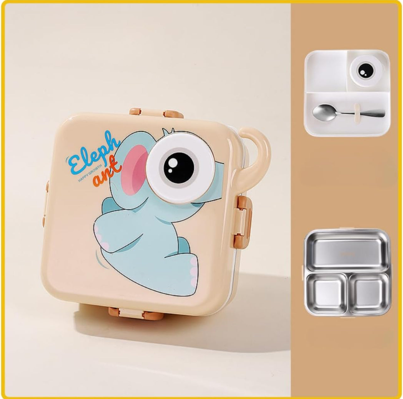 Cartoon Bento Box - Stainless Steel