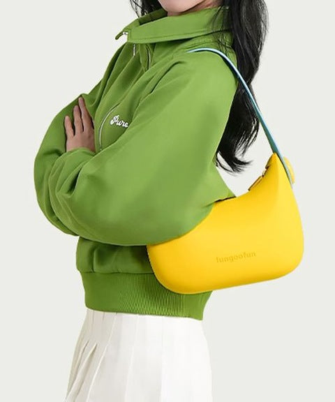 【Raucohouse】Half-moon pleated 2-way bag Round Moon 2 Way Hand – MOTHERHOUSE SINGAPORE