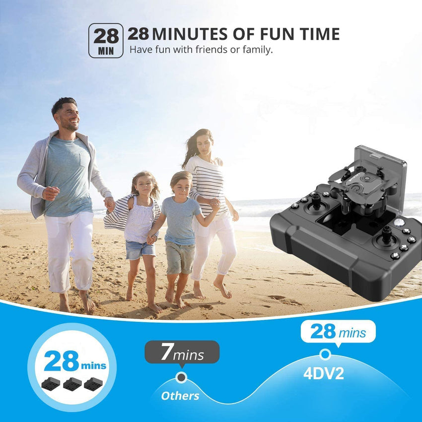 4DRC - 4D-V2 Wifi Drone | Motion Camera | Voice Control