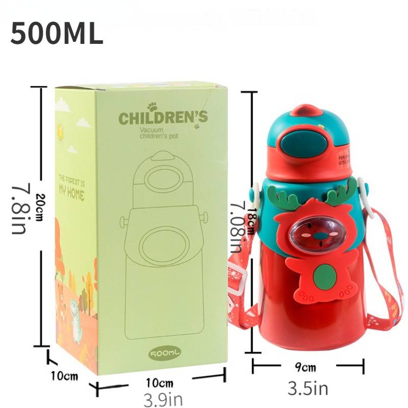 3D Christmas Steel Sippers