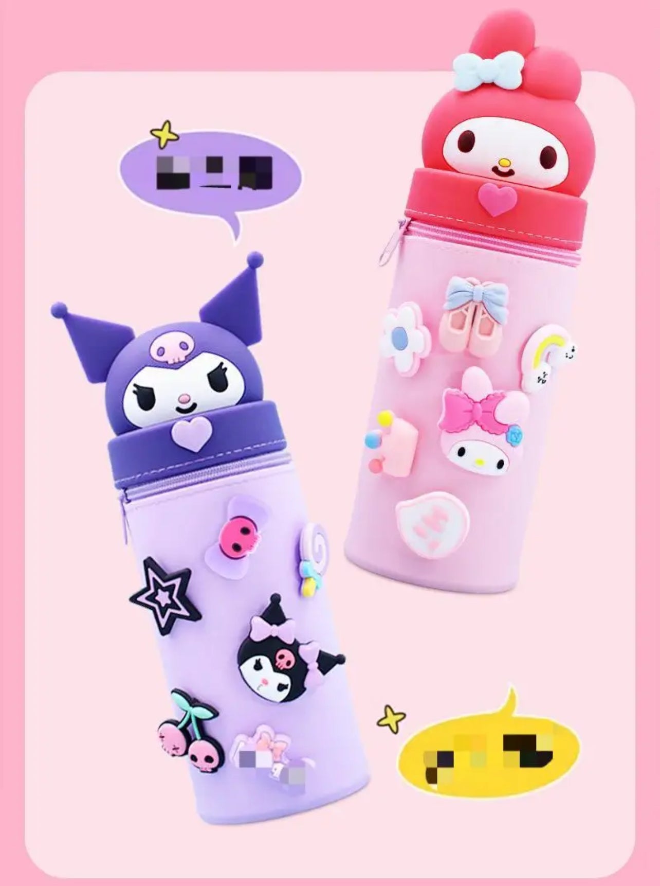Sanrio Pencil Pouch with Jibbitz | Premium Quality