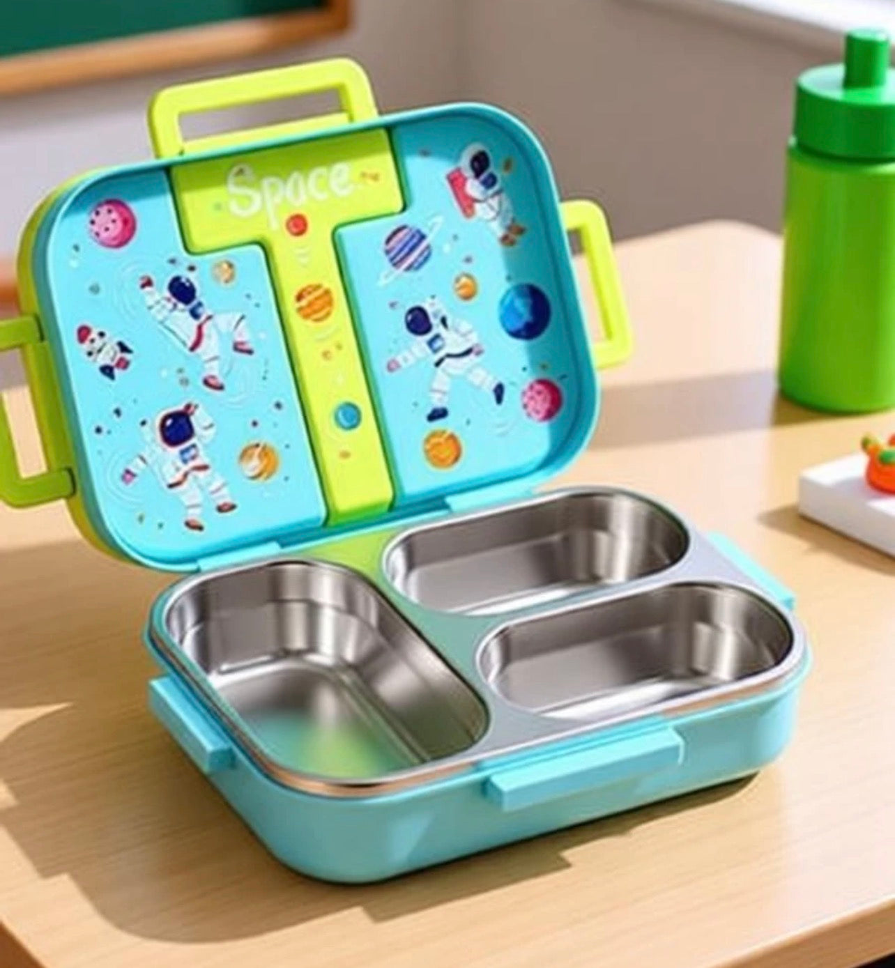 LaxSon - 3 Grid Spill Free Mini Lunchbox