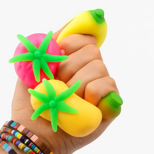 Nee Doh - Groovy Fruits | 3pcs Set