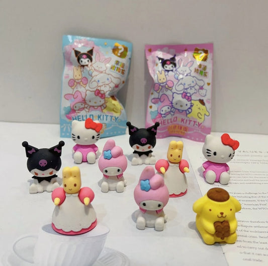 Anime 3D Cartoon Design Erasers
