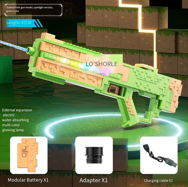 Big Minecraft Water Blaster