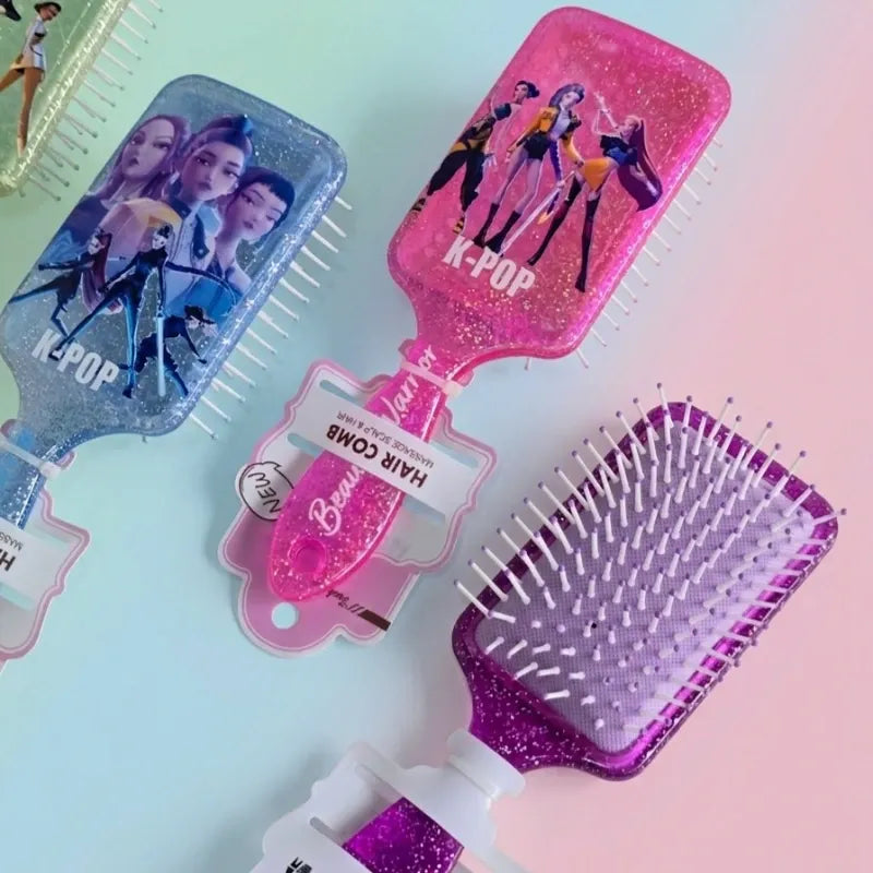 K-Pop - Big Glitter Hairbrush