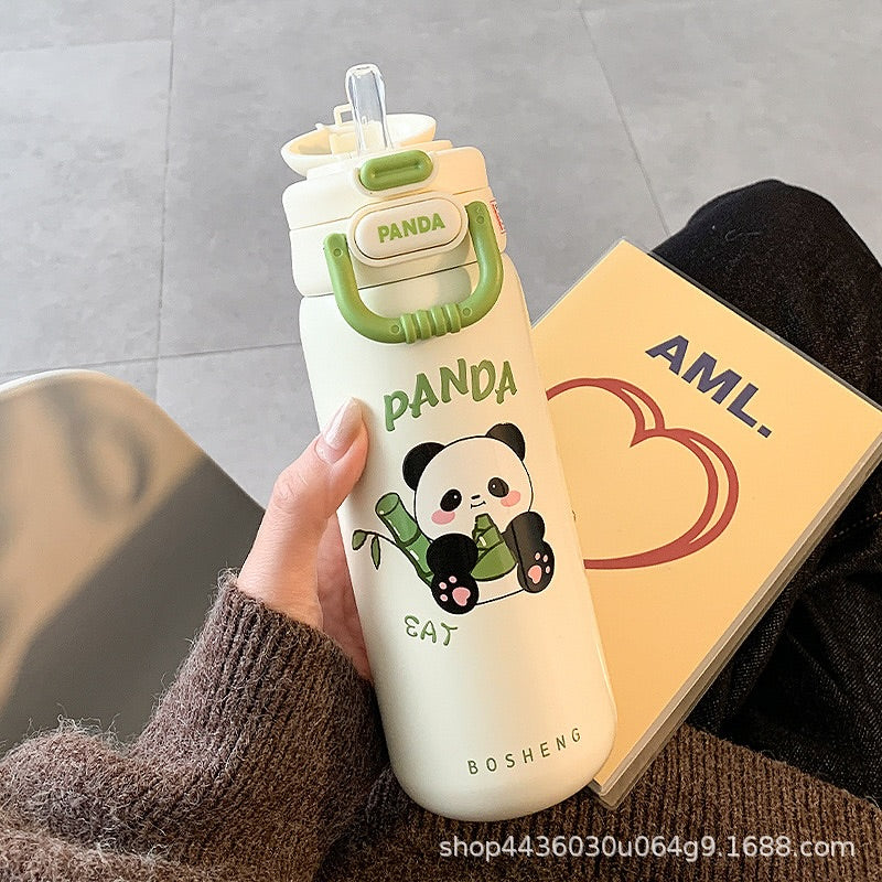 Panda Sippers | 2 Lids | 490ml