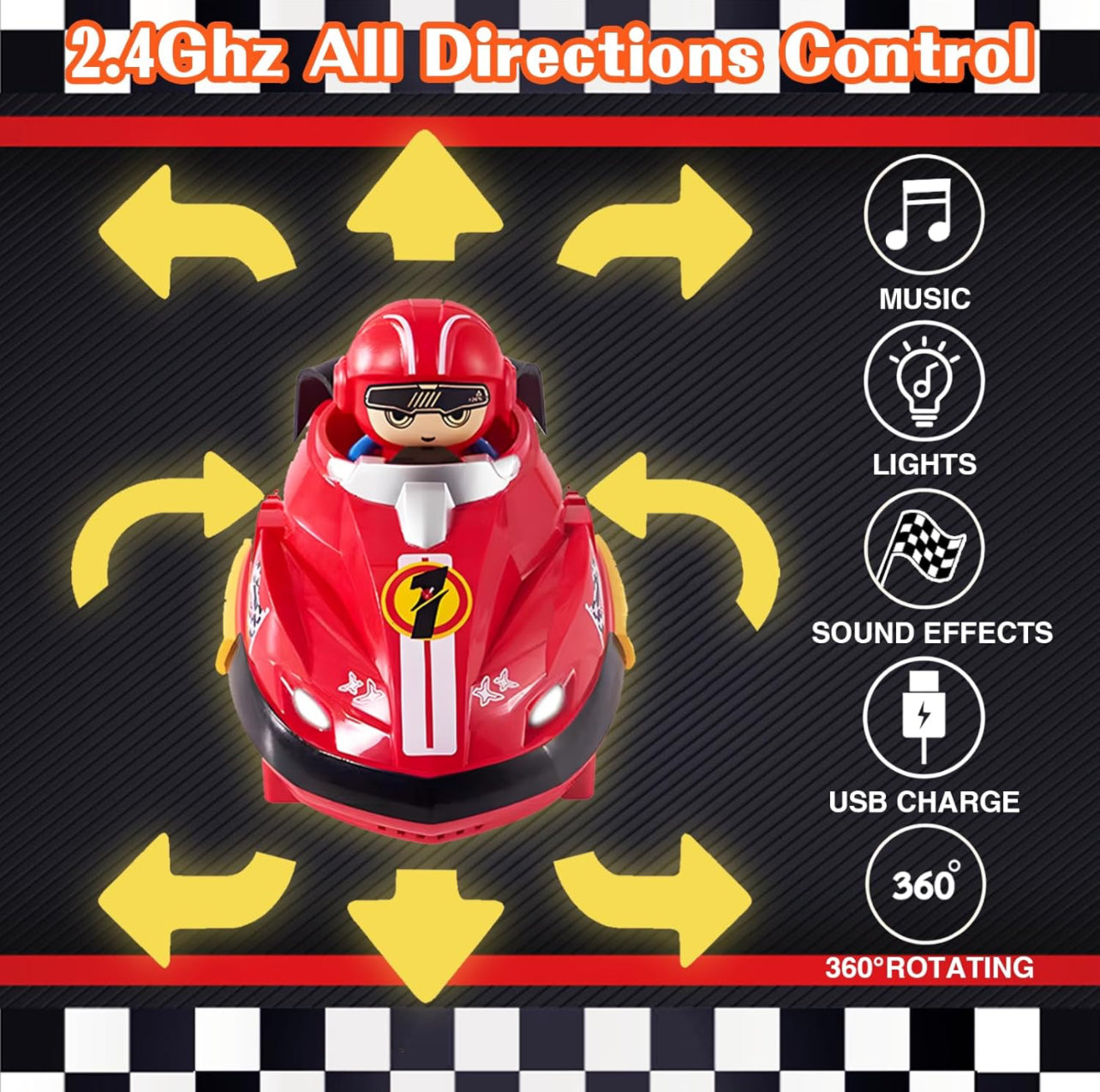 RC Bumper Car | Big Size | Viral Toy