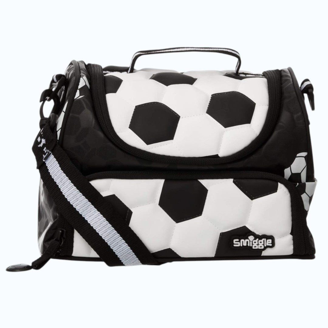 Smiggle - Soccer Double Decker Lunch Bag