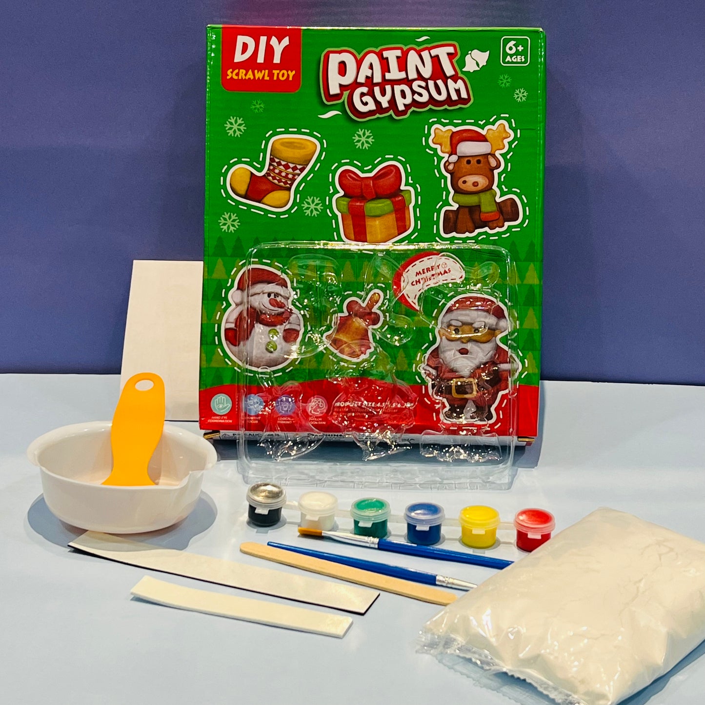 Creative Kid's DIY 3D Gypsum Model Painting Set